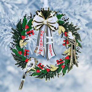 Oklahoma Holiday Ornament - 2021